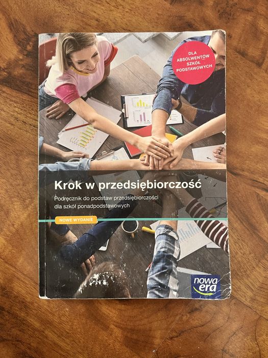 Podręcznik Krok w Przetsiębiorczość klasa 1 wyd. NOWA ERA