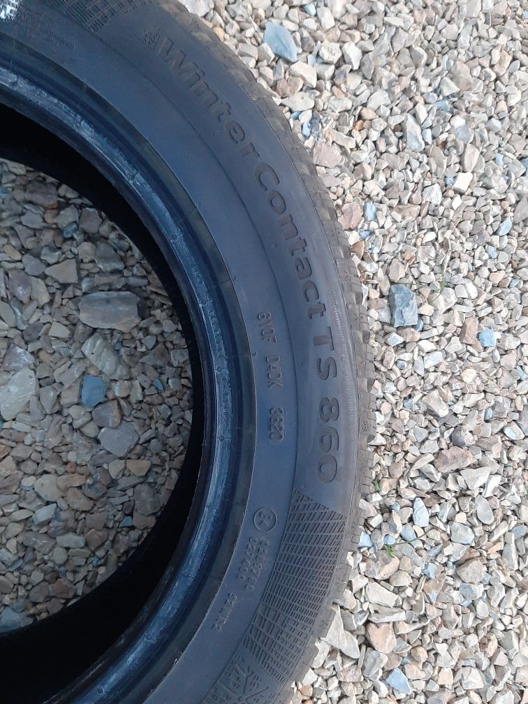 4 szt 205/55 r 16 Opony zimowe Continental ts860