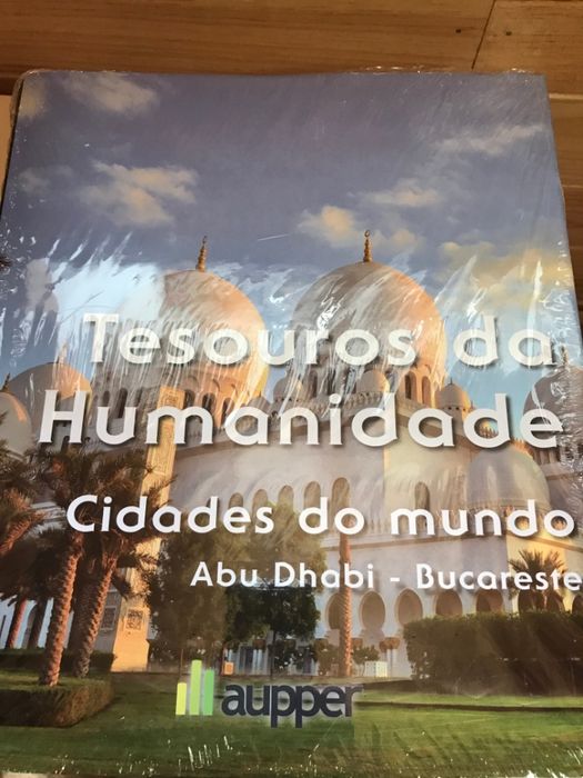 Enciclopédia 5 Livros - Tesouros da Humanidade - AUPPER - NOVOS