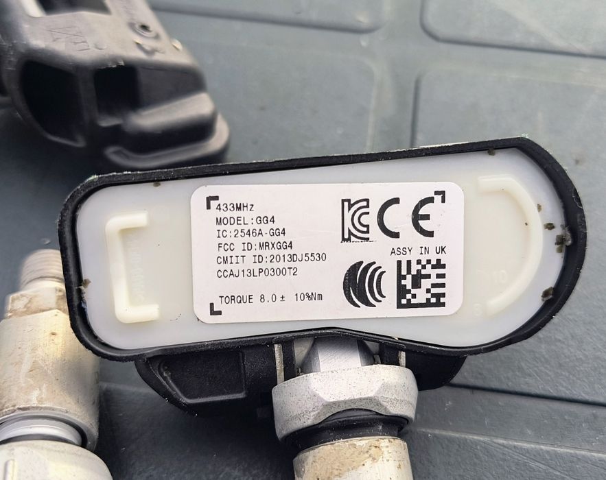 Czujniki ciśnienia tmps 2546A-GG4 Mercedes Infiniti MRXGG4