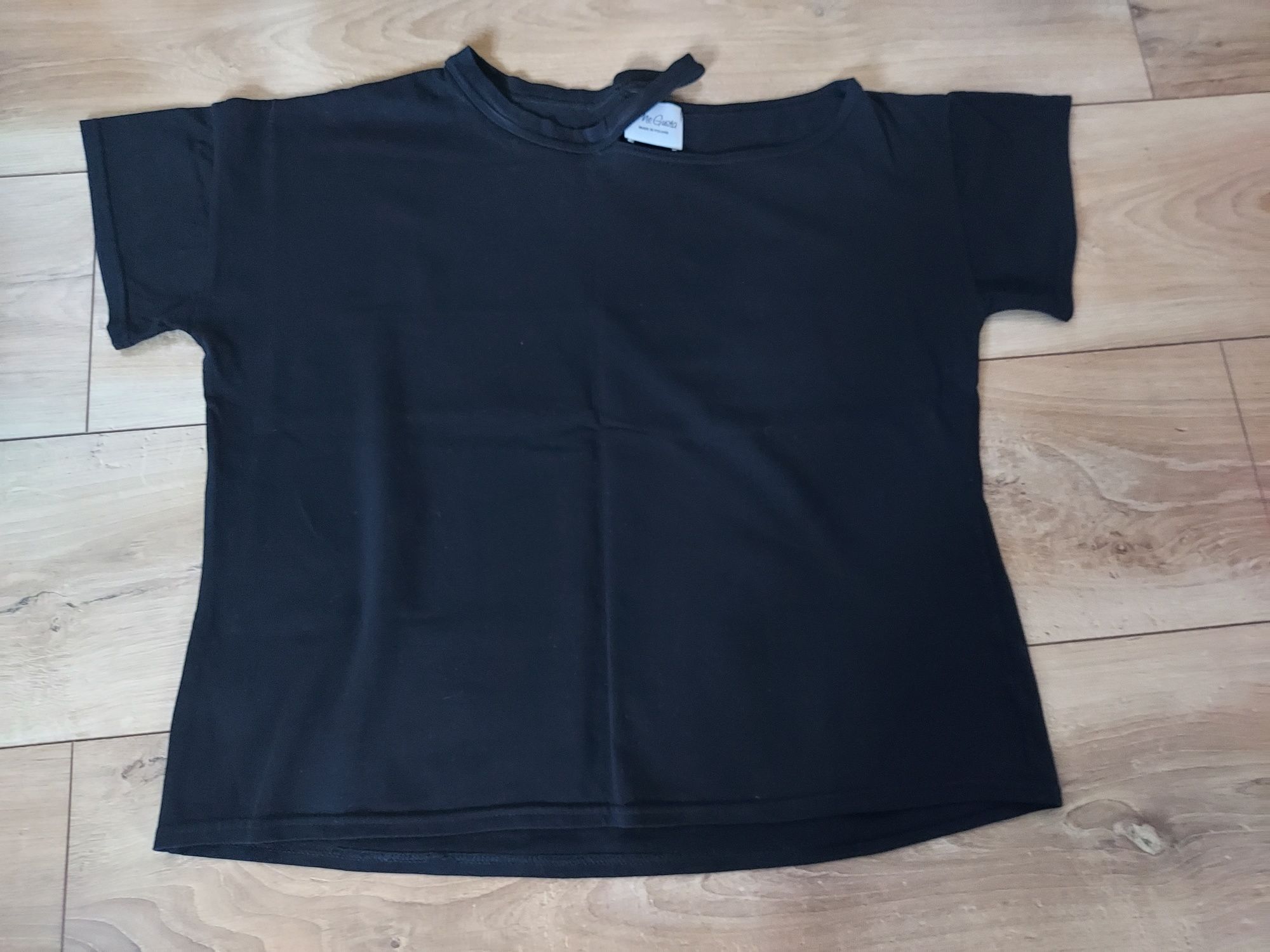 T-shirt Alvio czarny rozmiar oversize