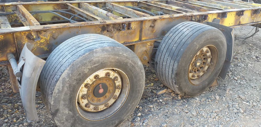 Przyczepa tadem niskie koła dla rolnictwa