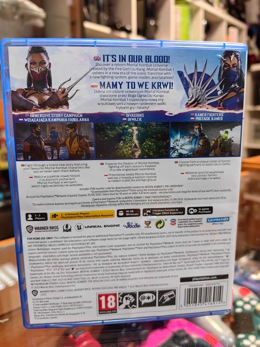 Mortal Kombat 1 PS5 Bijatyka 2 Osoby Skup Wymiana SklepRetroWWA