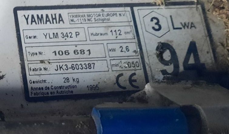 Kosiarka spalinowa YAMAHA ylm 342 P stan bdb