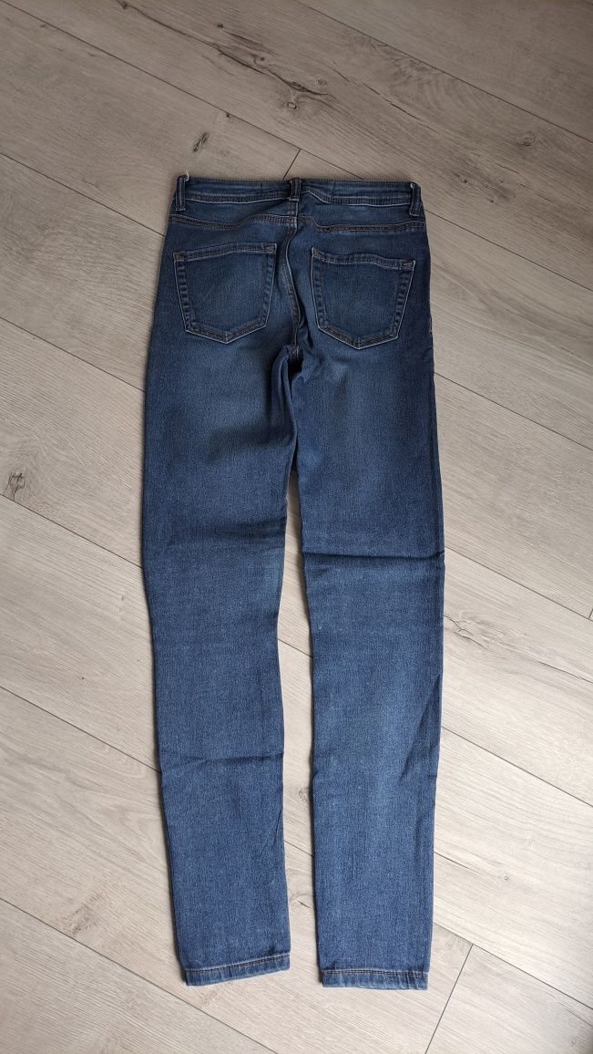 Denim Co spodnie jeans rurki skinny XS
