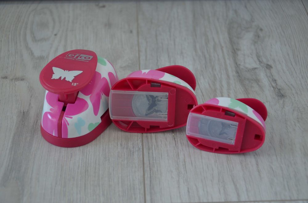 Zestaw dziurkaczy dekoracyjnych motylki