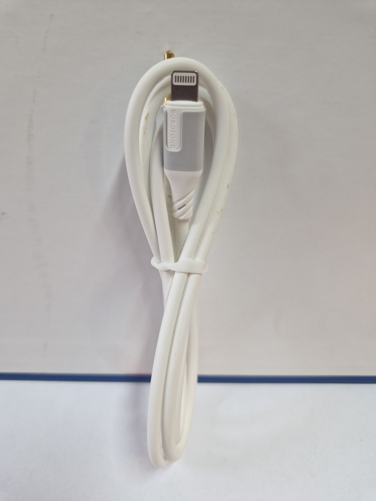 Borofone Kabel BL19 Creator - jack 3,5mm na Lightning - 1 metr biały
