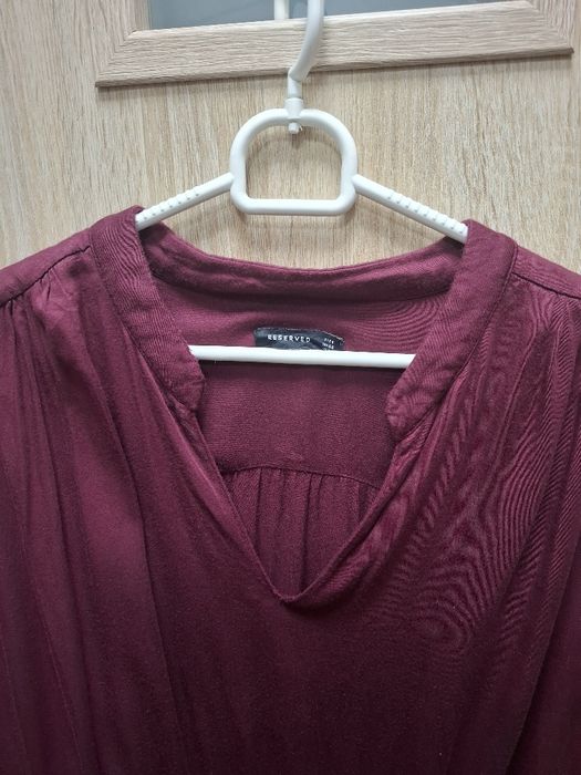 Sukienka bordowa z reserved