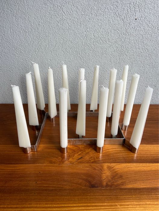 Siza viera candelabro em inox