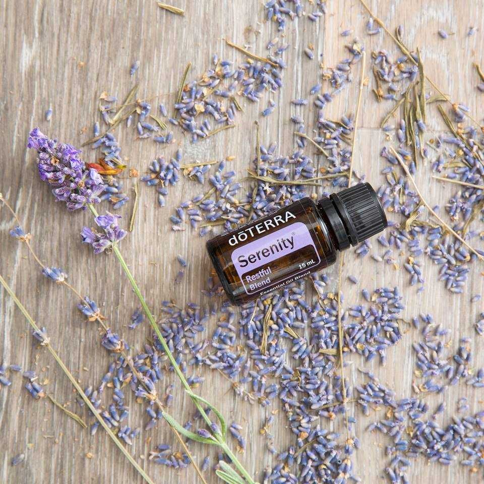 Смесь эфирных масел для хорошего сна Безмятежность Serenity DoTERRA