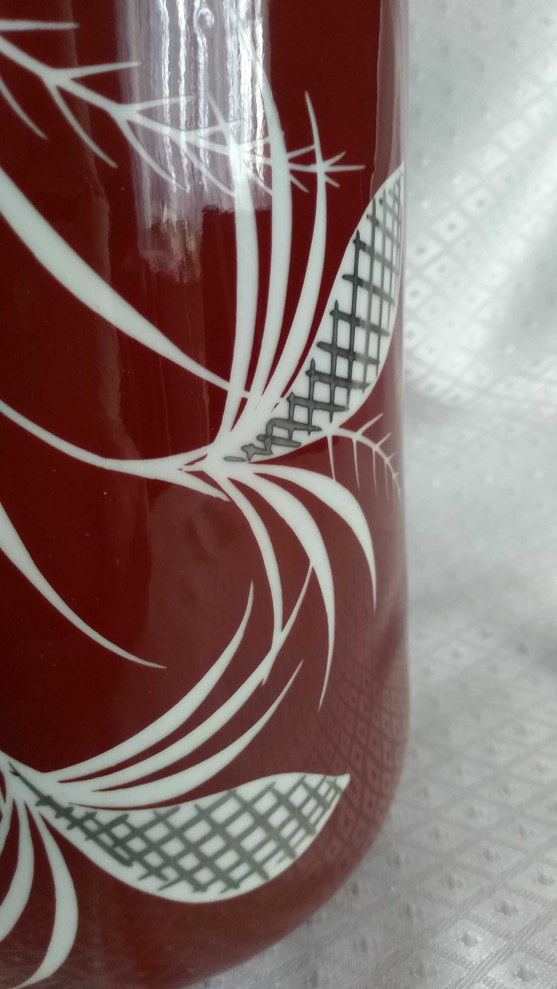 wazon DDR porcelana Spechsbrum