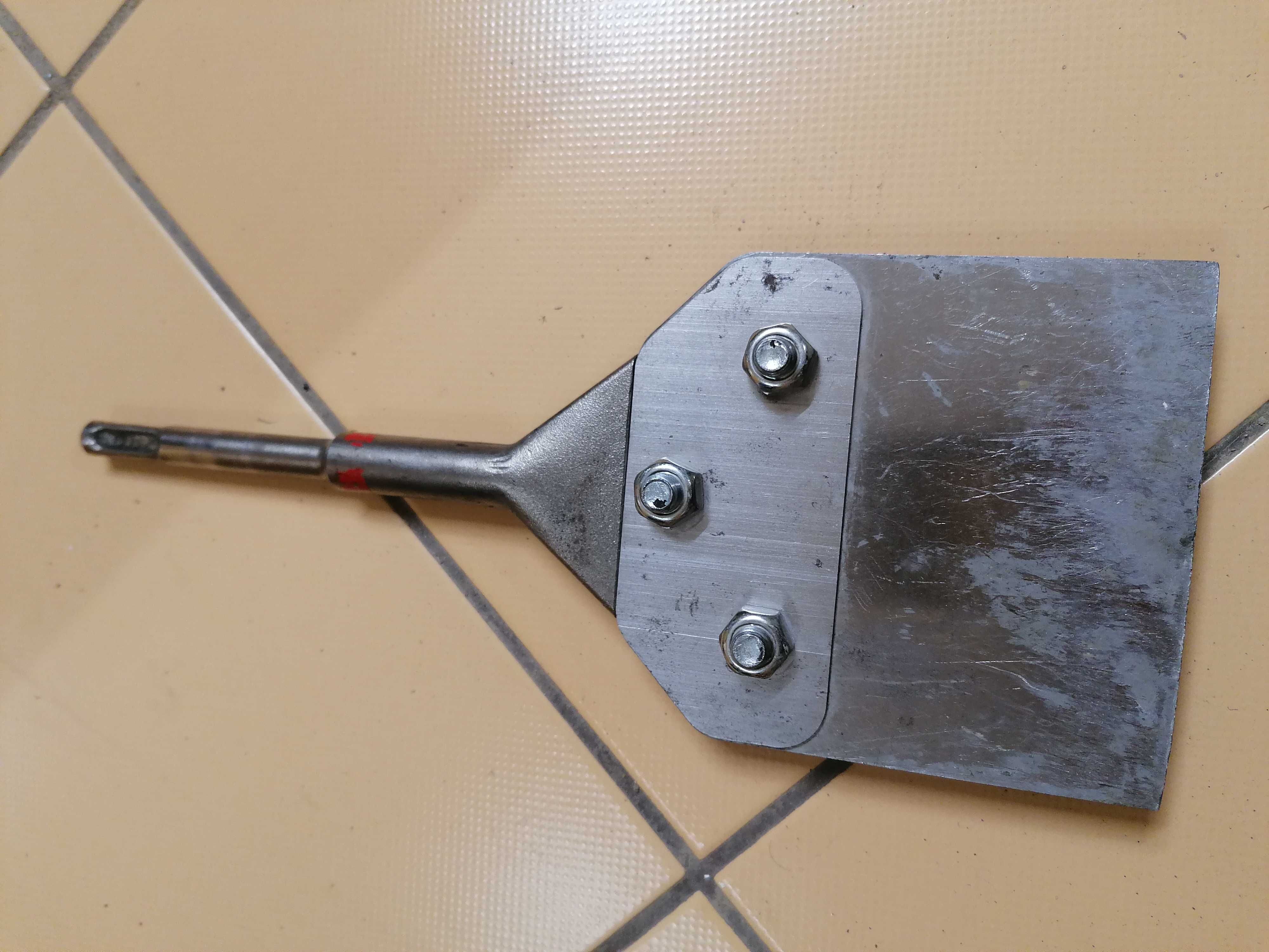 Dłuto szpachlowe HILTI przecinak zdzierak skrobak łopata SDS-Plus TE-C