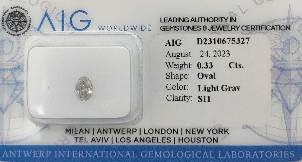 1 peça Diamante natural