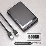 Dysk zewnetrzny 500gb