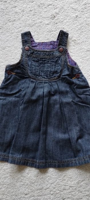 Spódnica na szelkach r 86