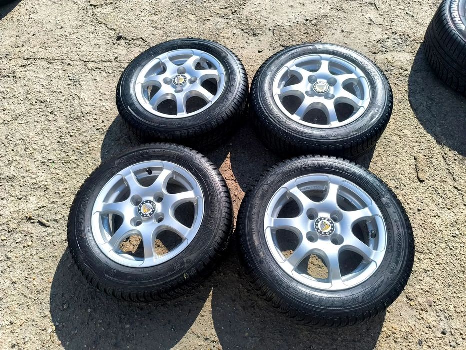 4x108 Felgi aluminiowe alufelgi 14 Koła Zimowe Zima FORD FIESTA PUMA COURIER KA II 2 KA+ FUSION FOCUS MAZDA 2 6mm Legnica ALU-RAD 175/65