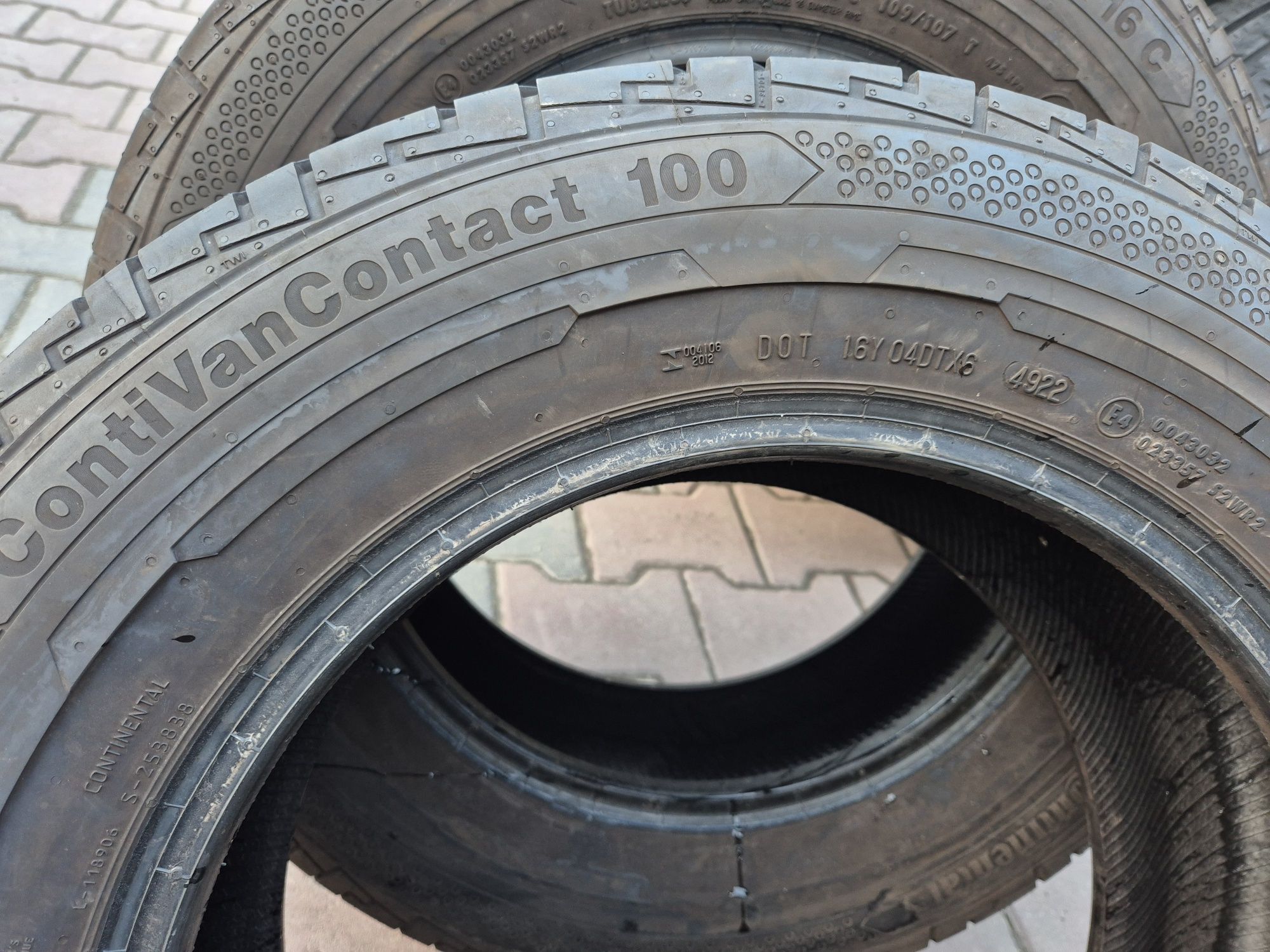 Opony letnie 215/65 R16c Continental 2x9mn (4922)