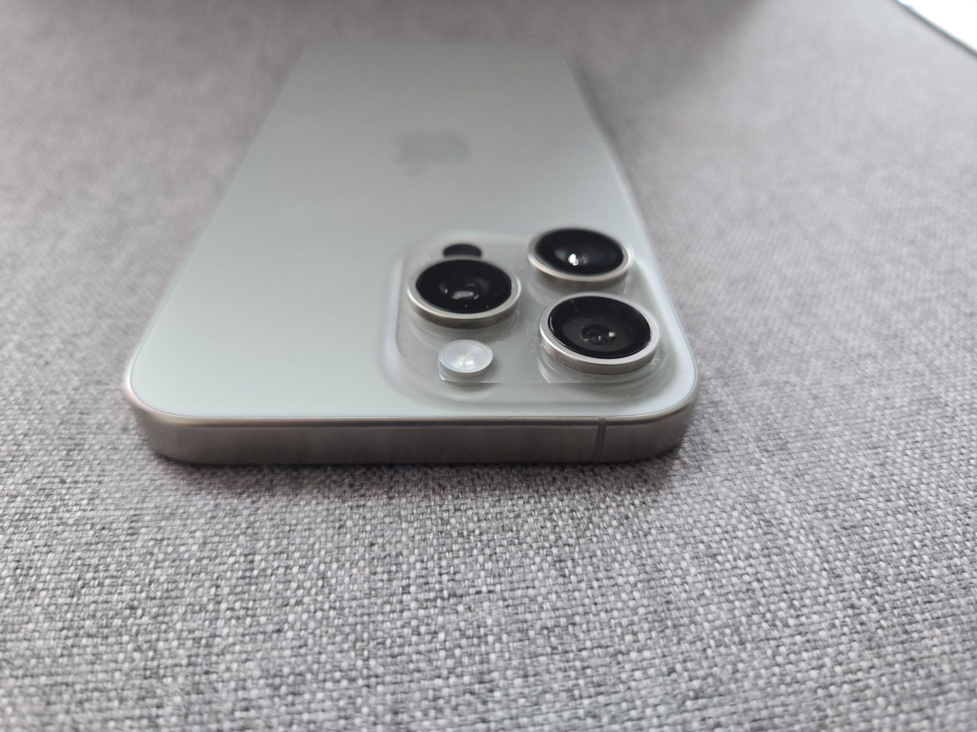 Iphone 15 PRO Max/256gb/Natural Titanium/Jak Nowy/98%/Komplet/Wrocław