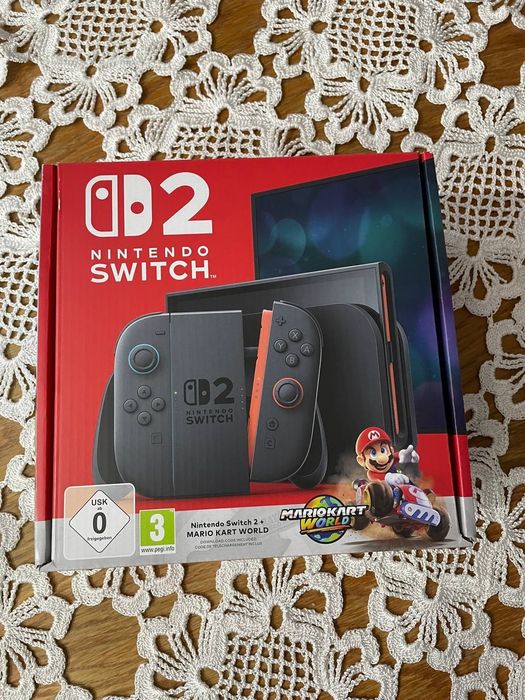Konsola Nintendo Switch 2 Black + Mario Kart World