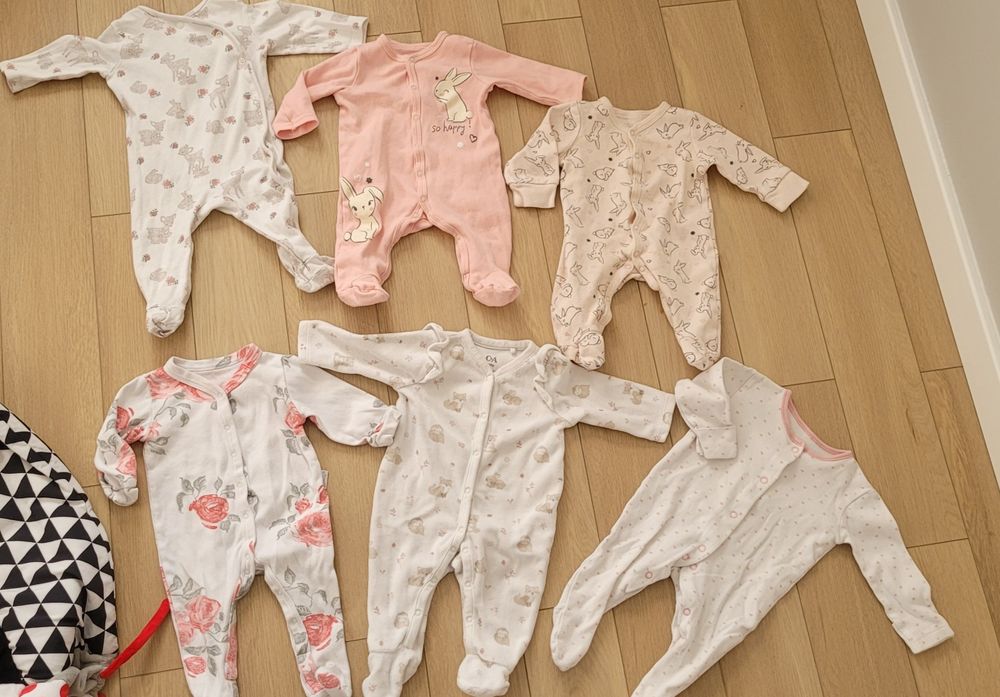 Piękne body spiszki pajacyki 56 62 68hm C&A inne marki stan idelany 17