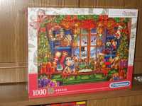 Puzzle 1000 elementów Clementoni najnowsza kolekcja świąteczna