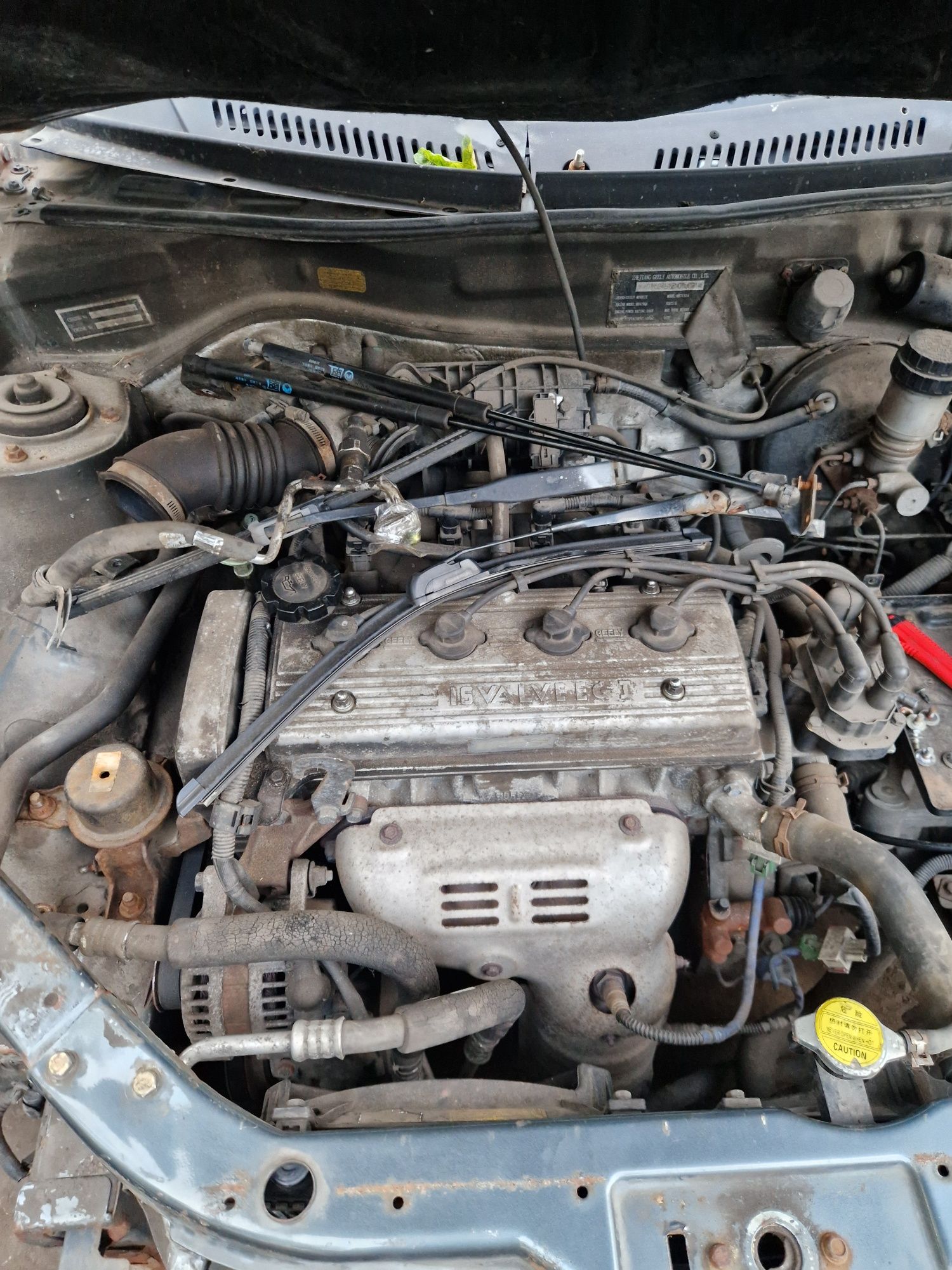 Мотор кпп Geely CK MR MK GC5 GC7 1.5