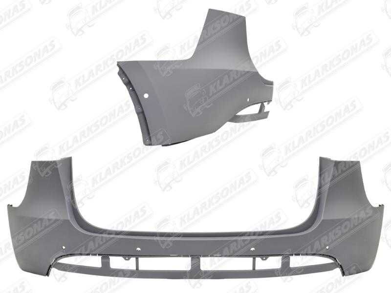 Бампер задній TESLA MODEL Y, 2020+, 1493735S0A