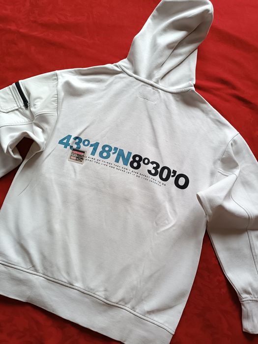 Sweat branca Rapaz. Primavera. 11 a 12 Anos