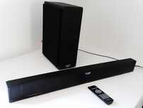 Xoro HSB 75 soundbar z subwooferem, moc 48 W i system audio 2.1.