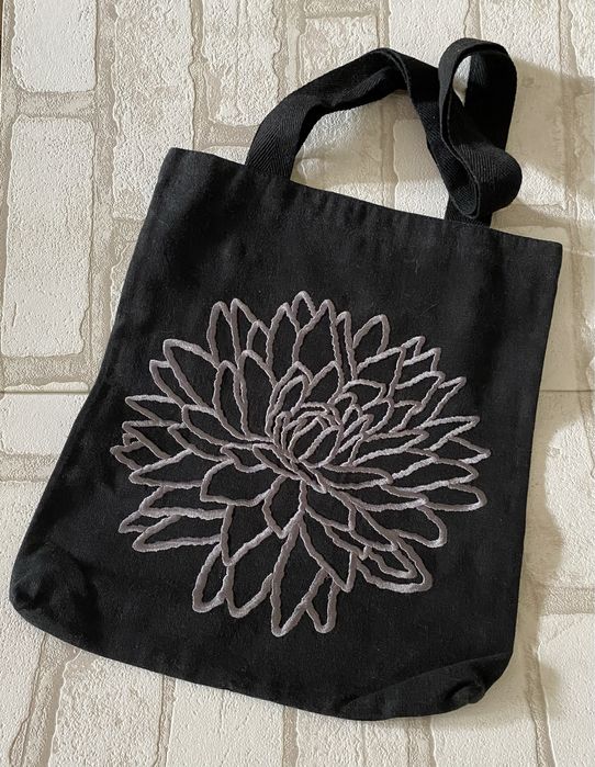 Сумка- шопер лен