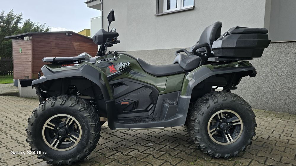 Loncin Xwolf 700L gwarancja, jak nowy, superstan, na fakturę T3b