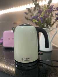 Jarro Elétrico design Vintage - RUSSELL HOBBS Creme (2400 W - 1,7 L)