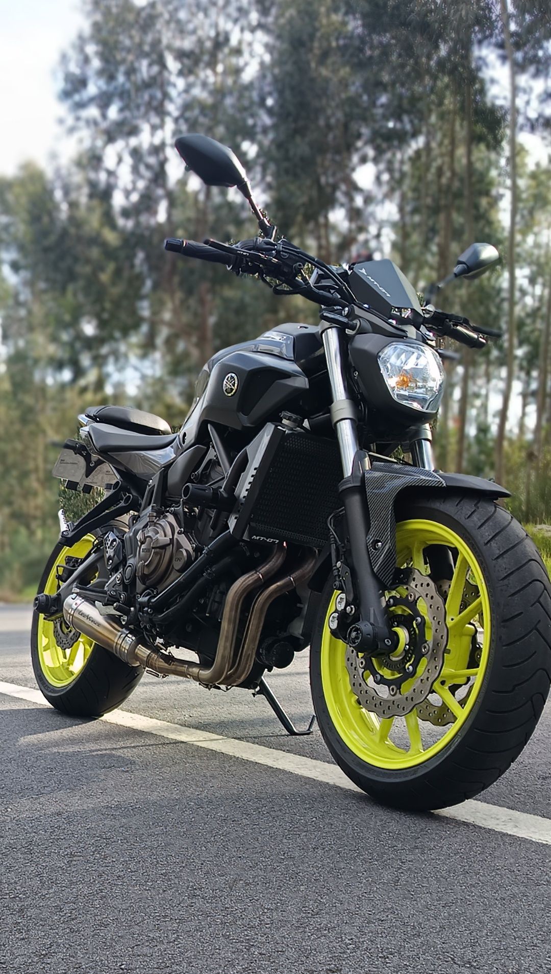 Yamaha MT 07 55kw 2017