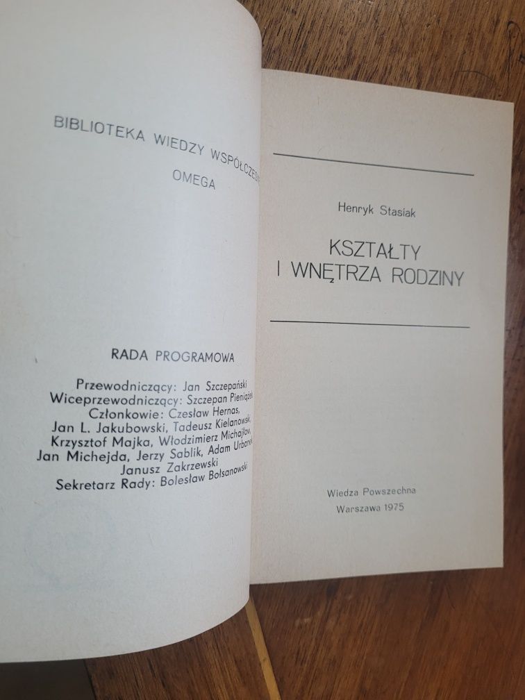 Henryk Stasiak Kształty i wnętrza rodziny 1975 WP