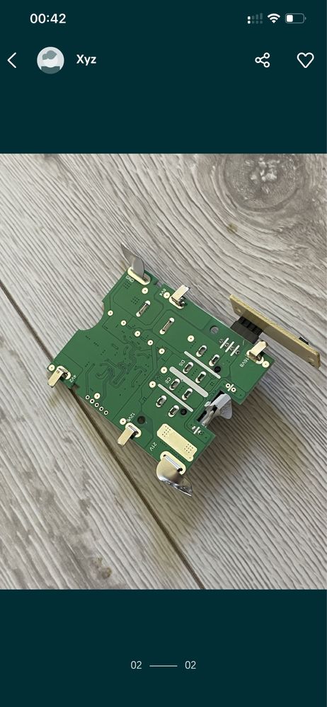 Elektronika bms baterii parkside 18/20v 2/4ah w pelni sprawna