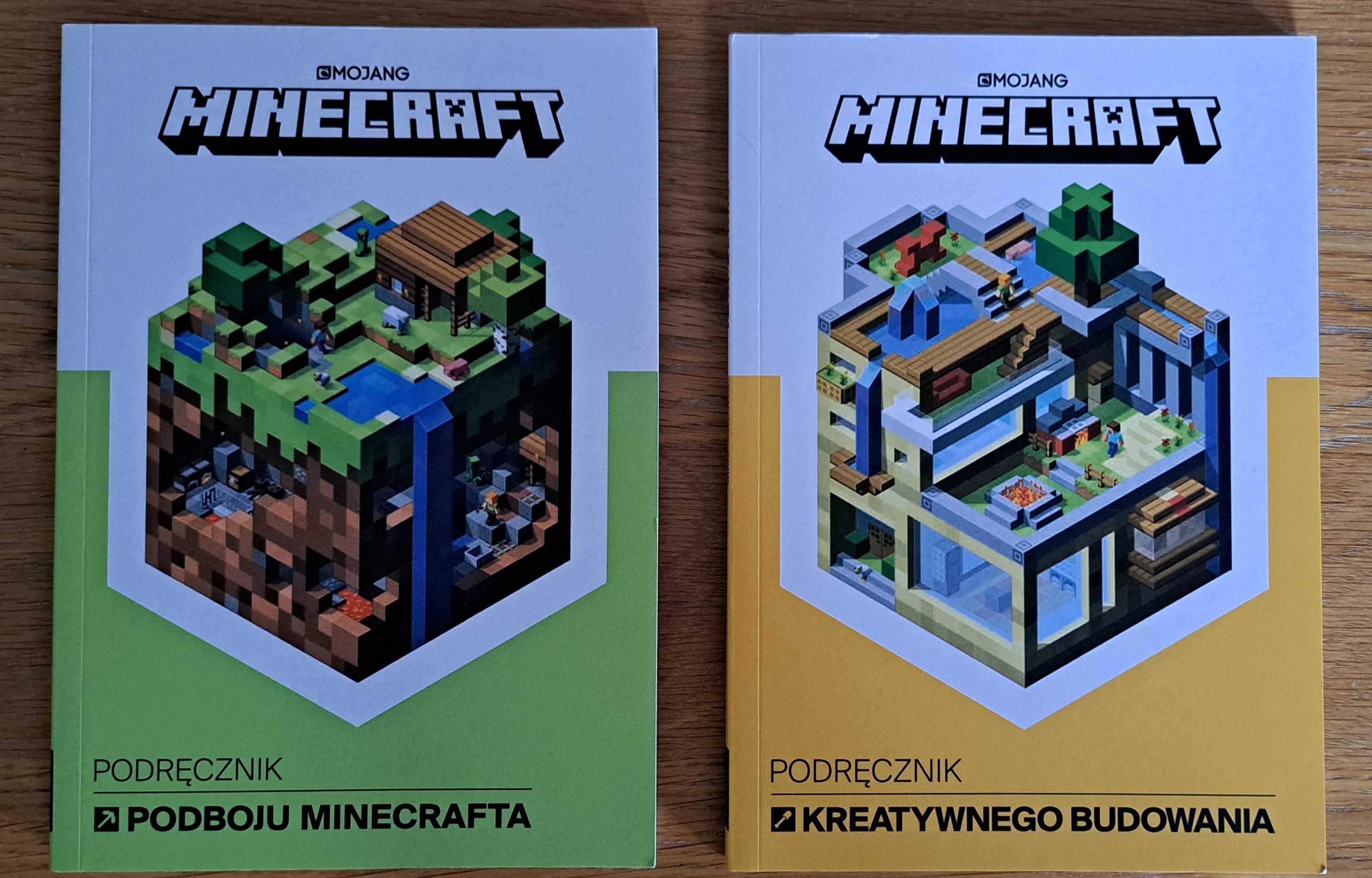 Minecraft Kolekcja podręczników gracza (4 książki)