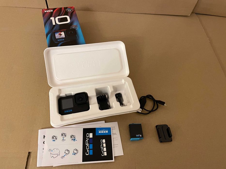 Kamera Sportowa GoPro HERO 10 Hero10 Komplet Gwarancja NOWA