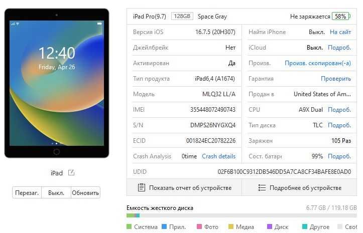 Ipad Pro 9.7 128Gb 3G/LTE Хороший стан