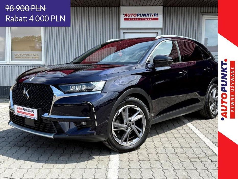 DS Automobiles DS 7 Crossback ! Rivoli, 2019r. ! F-vat 23% ! Bezwypadkowy ! Gwarancja Przebiegu i Se