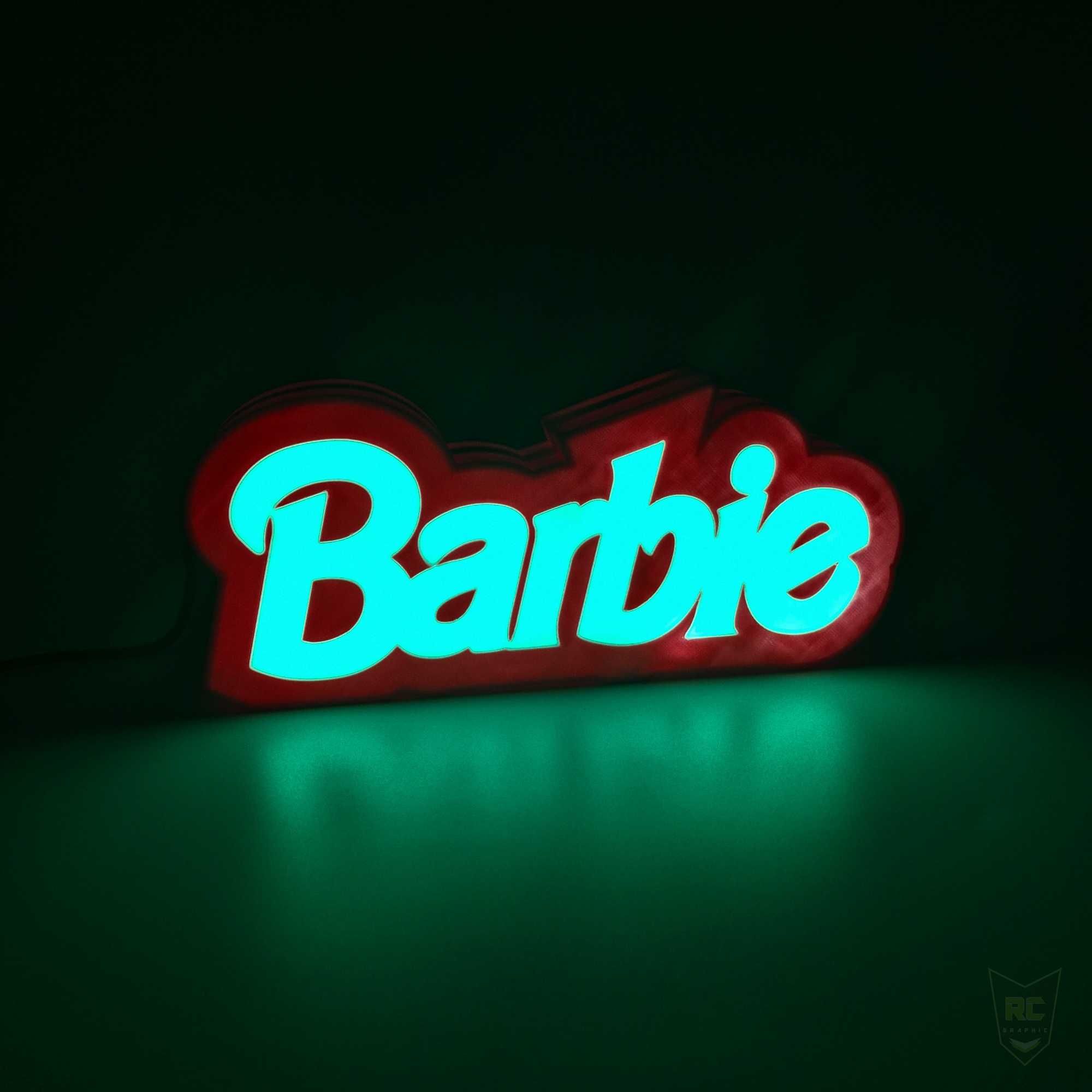 Barbie - Luminária Personalizada