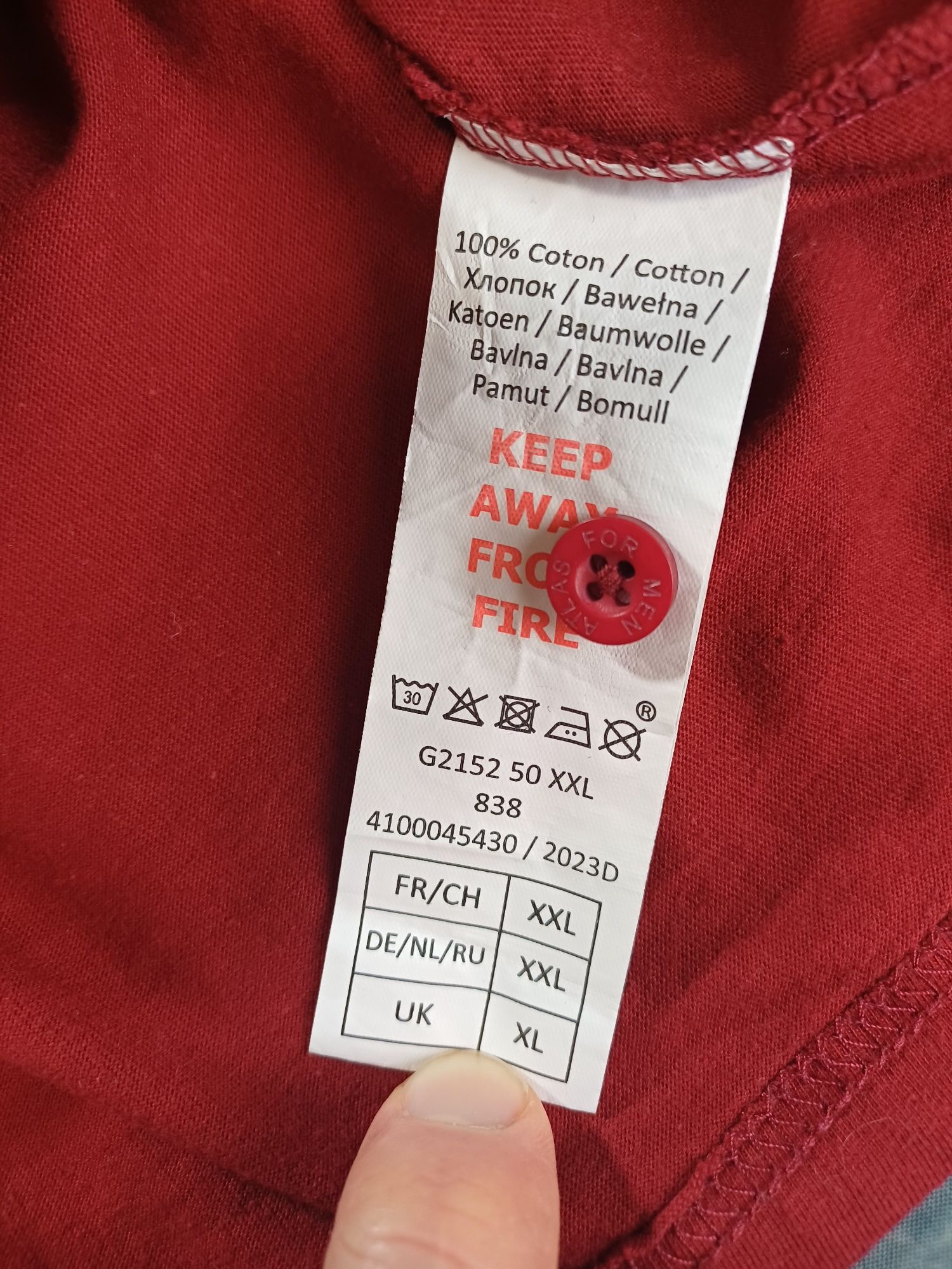 Koszulka męska polo Atlas for Men rozmiar XL
