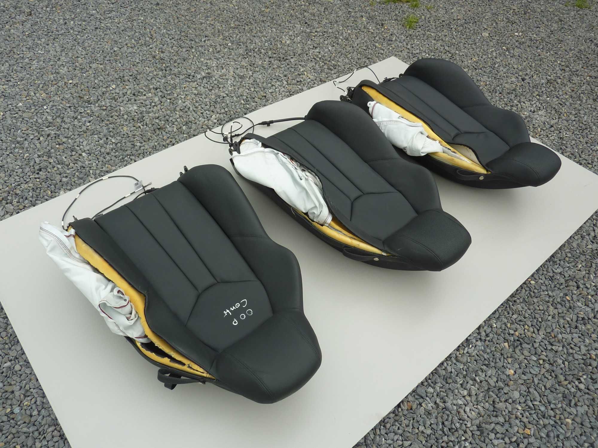 AUDI R8 4S II oparcie plecy fotela skóra poszycie gąbka stelaż 4S0