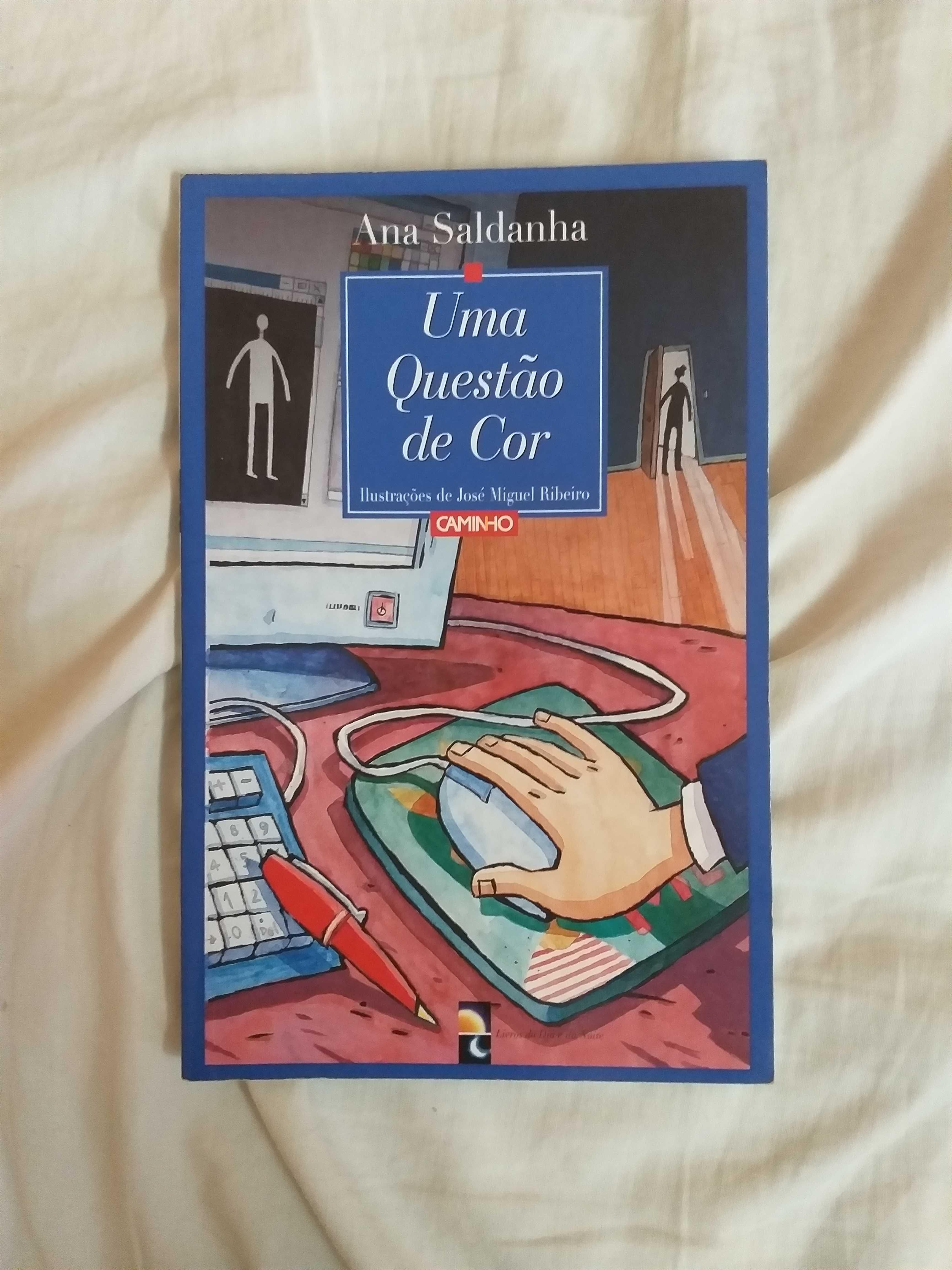 Livro "Uma Questão de Cor" de Ana Saldanha