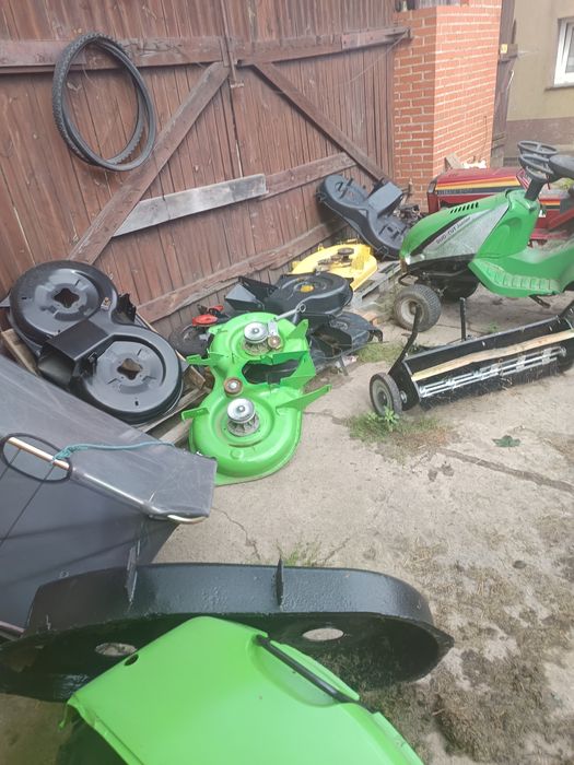 Kosiska i osprzet do traktorkow