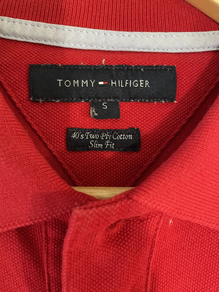 Polo Vermelho Tommy Hilfiger