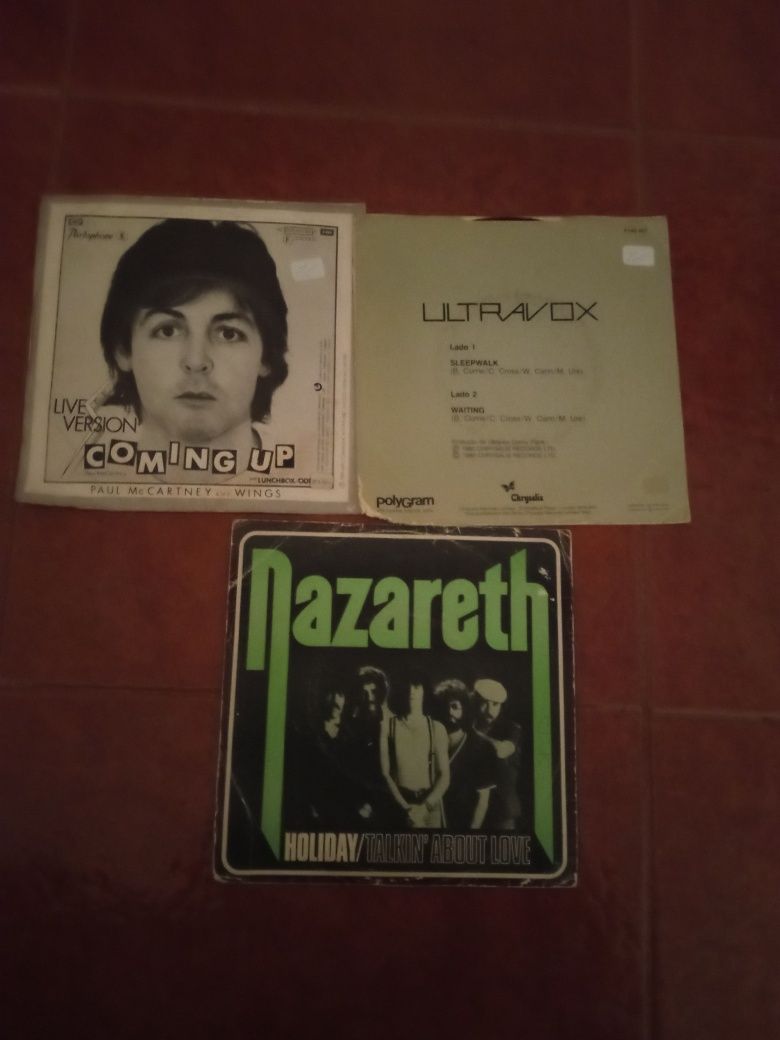 Singles de Vinil Originais Vintage Música Variada