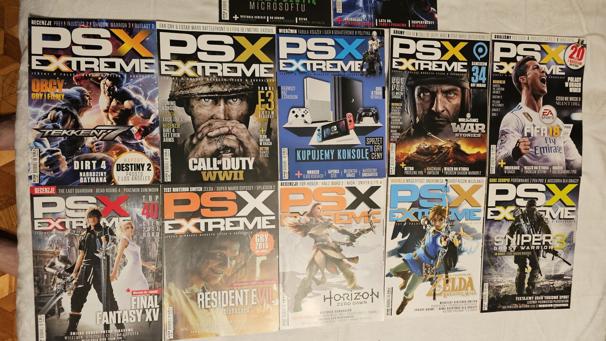 Pełen rocznki gazety Psx Extreme nr. 233 do 244 / 2017 rok . Polecam.
