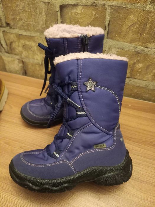 Сапожки, ботинки superfit зимние на девочку размер 26.