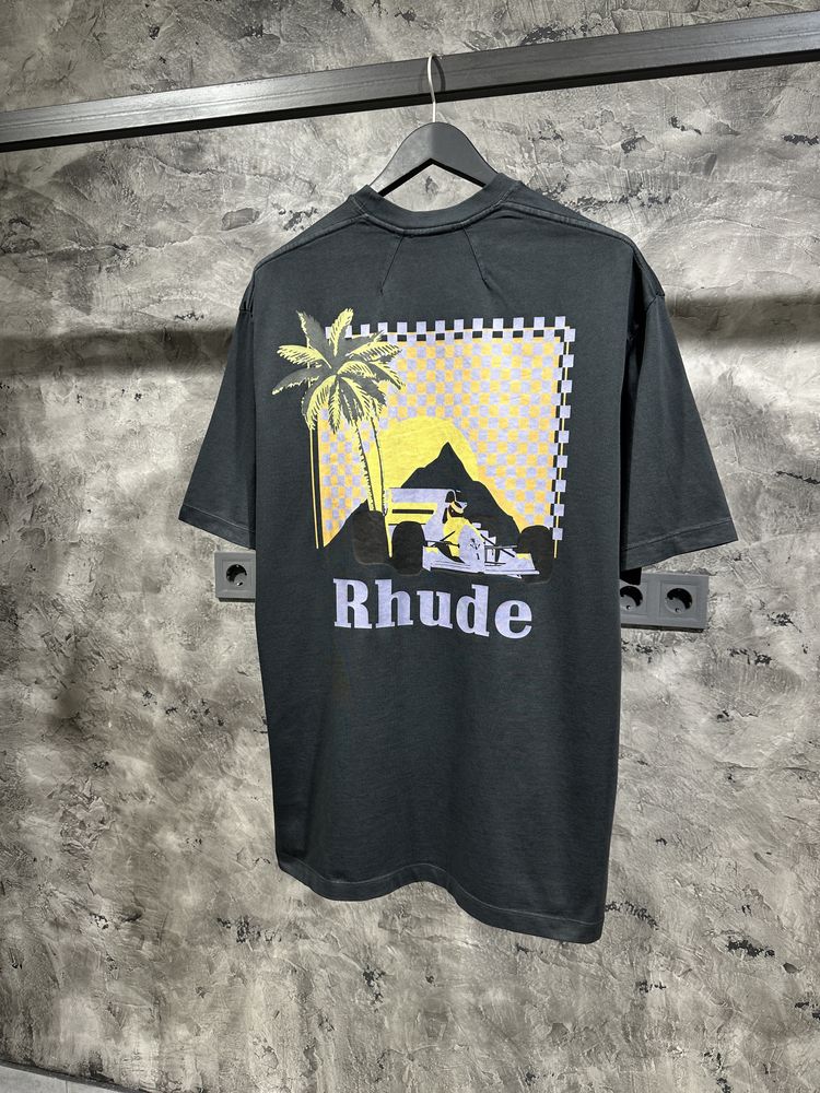 Мужская Футболка Rhude Мужская Одежда Бренд