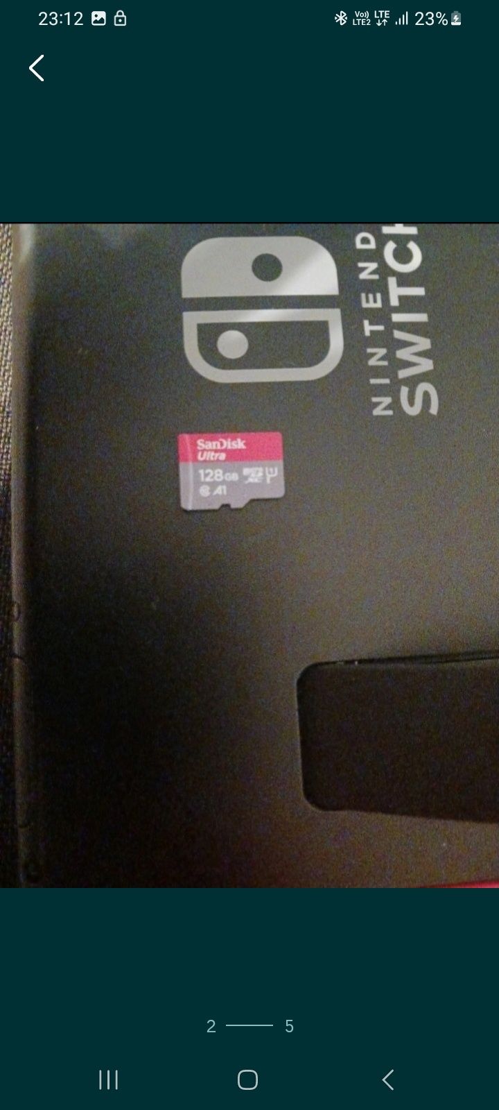 Nintendo Switch+Karta pamięci 128GB
